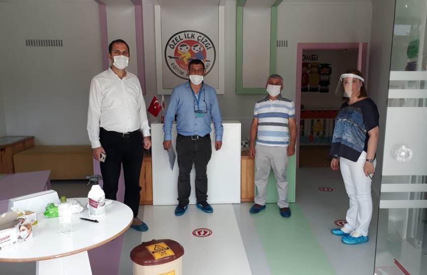 PANDEMİ SONRASI OKULLARIMIZ DENETİMDEN GEÇTİ